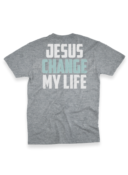 CAMISETA JESUS CHANGES MY LIFE UNISSEX