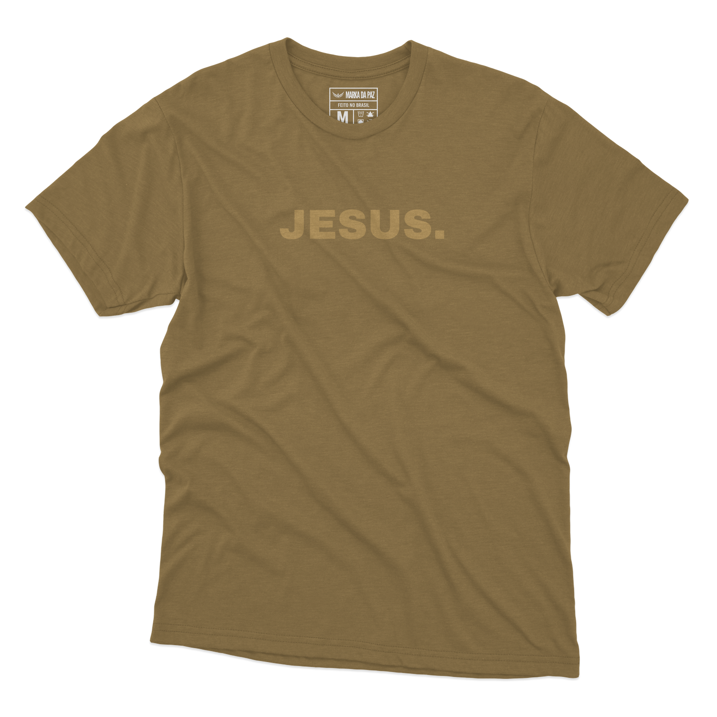CAMISETA JESUS. CARAMELO - O RETIRO