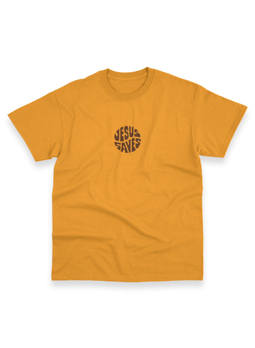 CAMISETA JESUS SAVES AMARELO - O RETIRO
