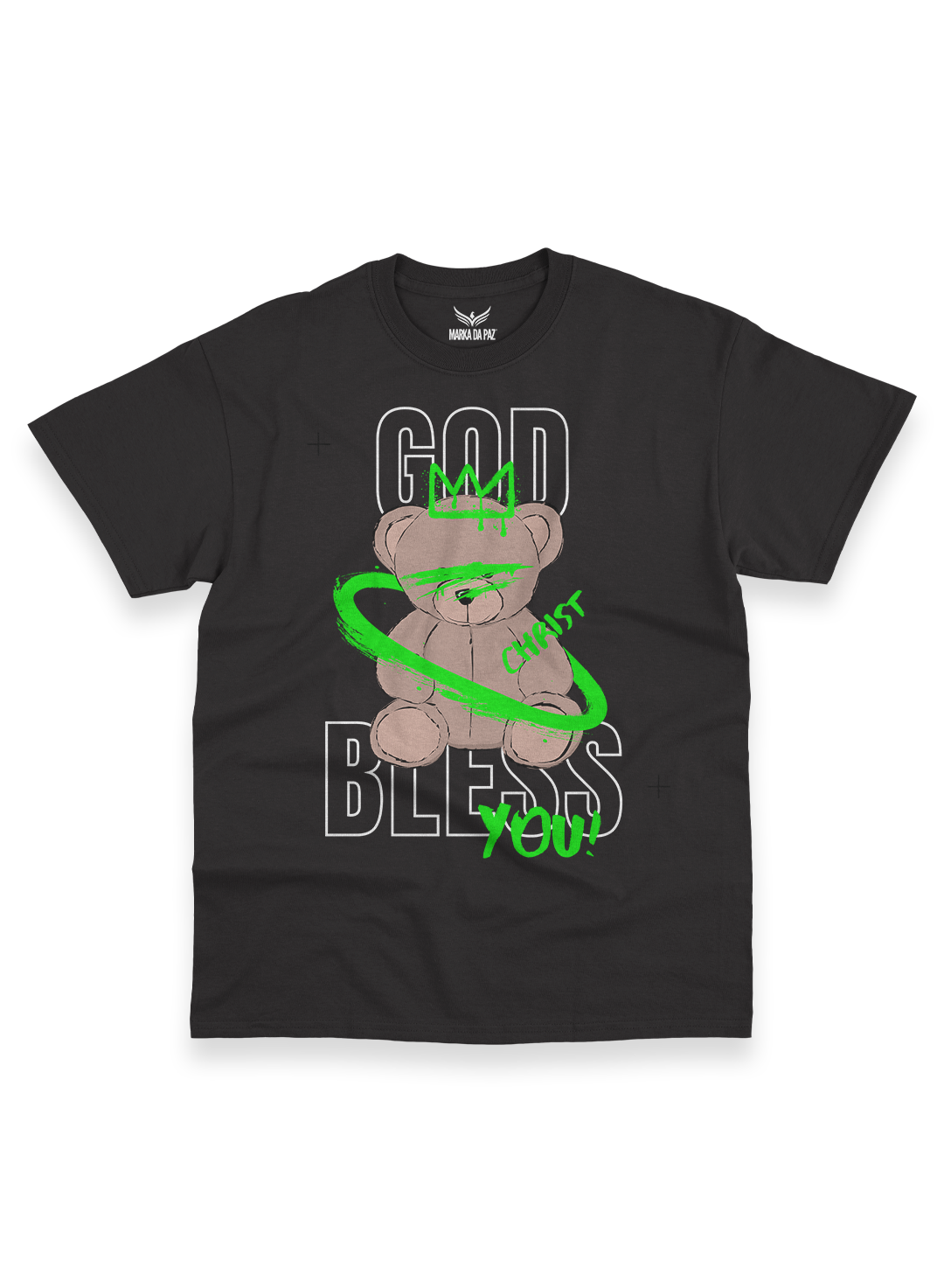 CAMISETA ADULTO UNISSEX GOD BLESS YOU
