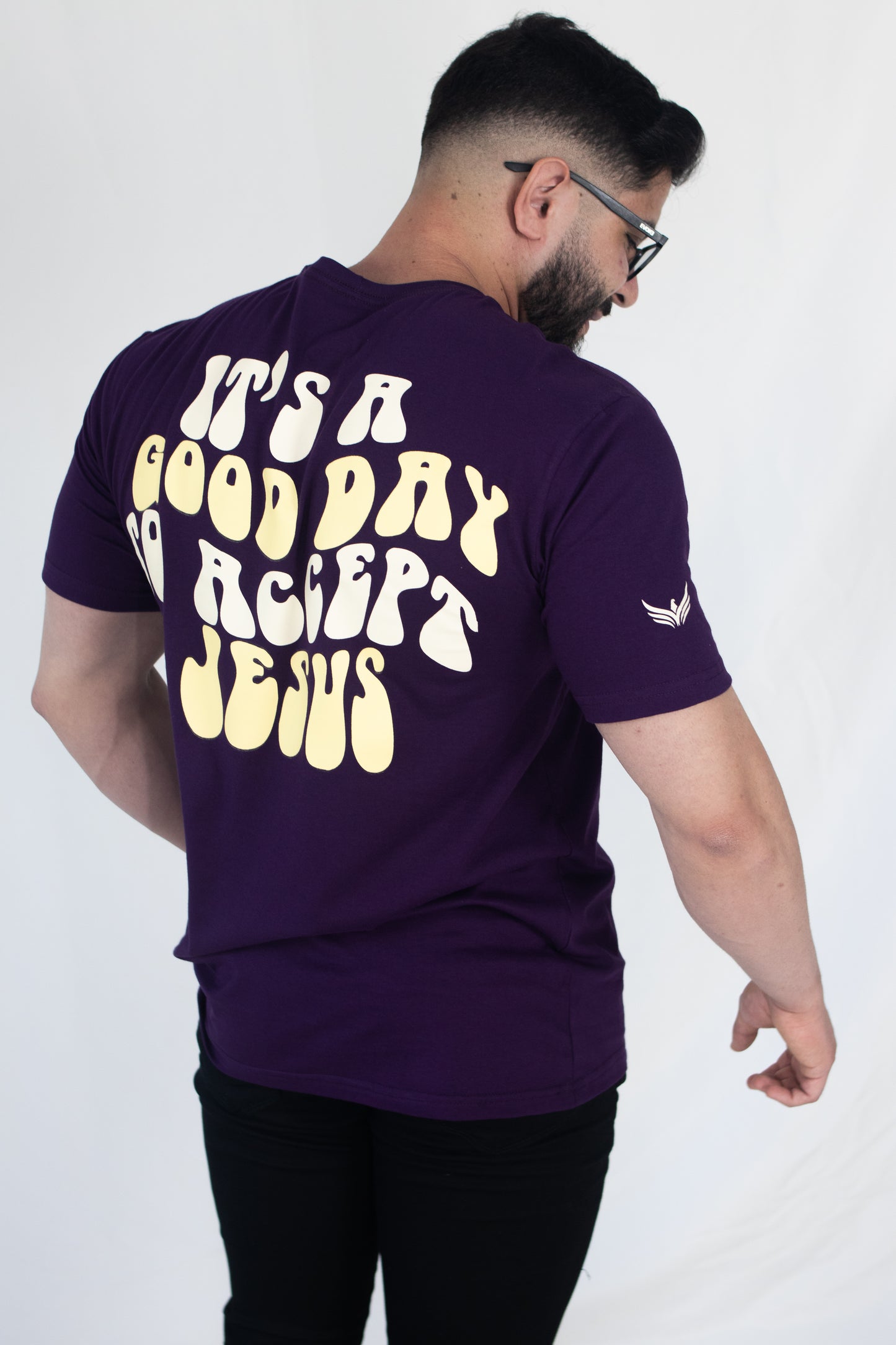 CAMISETA IT'S A GOOD DAY ROXO - O RETIRO