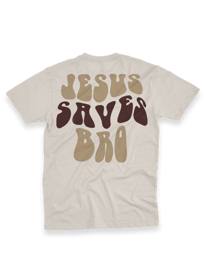 CAMISETA JESUS SAVES BRO UNISSEX