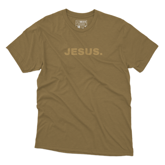 CAMISETA JESUS. CARAMELO - O RETIRO